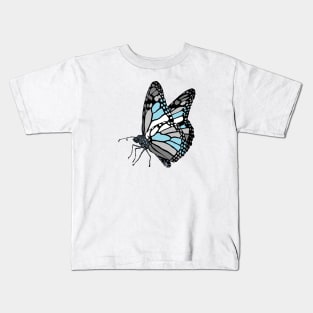 Demiboy Butterfly Kids T-Shirt